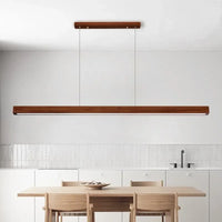 Lustre nordique en bois massif de qualité supérieure