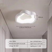Lustre de plafond nordique LED - Éclairage intérieur design