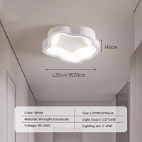 Lustre de plafond nordique LED - Éclairage intérieur design