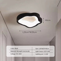 Lustre de plafond nordique LED - Éclairage intérieur design