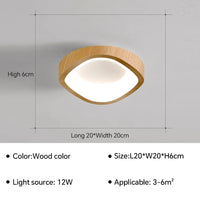 Lustre de plafond nordique LED - Éclairage intérieur design