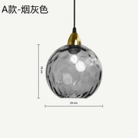 Lustre Aqua Glass - Design Nordique Moderne