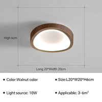 Lustre de plafond nordique LED - Éclairage intérieur design