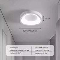 Lustre de plafond nordique LED - Éclairage intérieur design