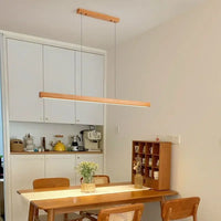 Lustre nordique en bois massif de qualité supérieure