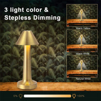 Lampe de chevet Métal - Luxelumière