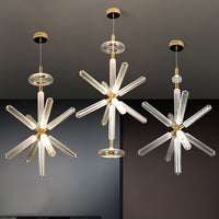 Suspension LED Flora Glass