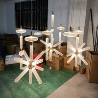 Suspension LED Flora Glass