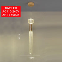 Suspension LED Flora Glass