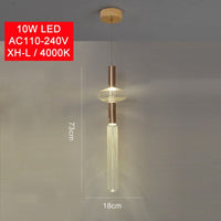 Suspension LED Flora Glass