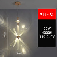 Suspension LED Flora Glass
