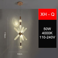 Suspension LED Flora Glass