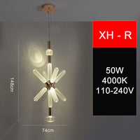 Suspension LED Flora Glass