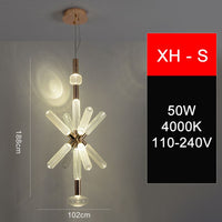 Suspension LED Flora Glass