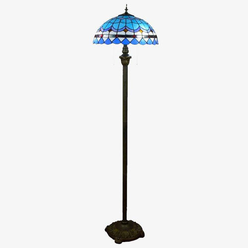 Lampadaires Bleus