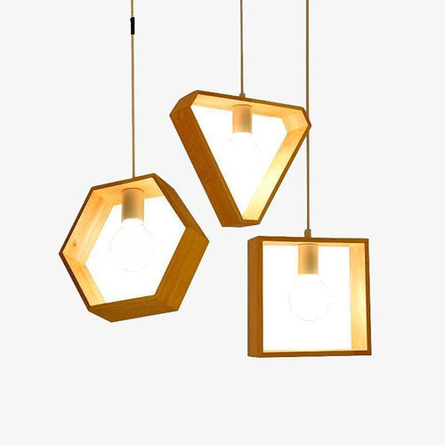 Suspensions en Bois