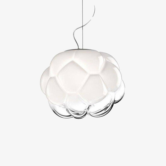Suspension LED en verre "Cloud Style"