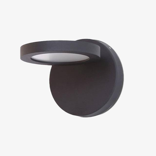 Applique murale LED noire Wall Glow