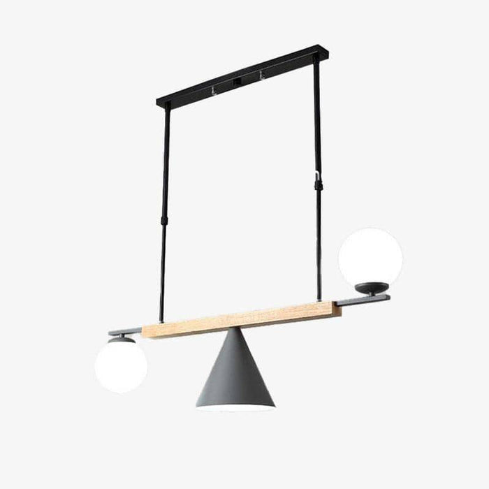 Suspension LED Loft Glass & Triangle