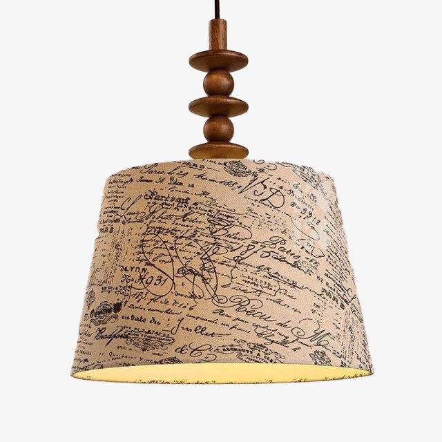 Suspension LED rétro Paper_Style