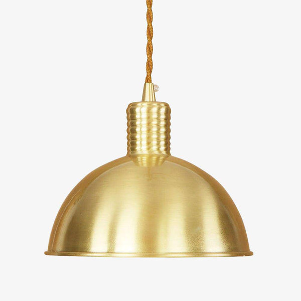 Suspension design LED en métal doré - Collection Novel