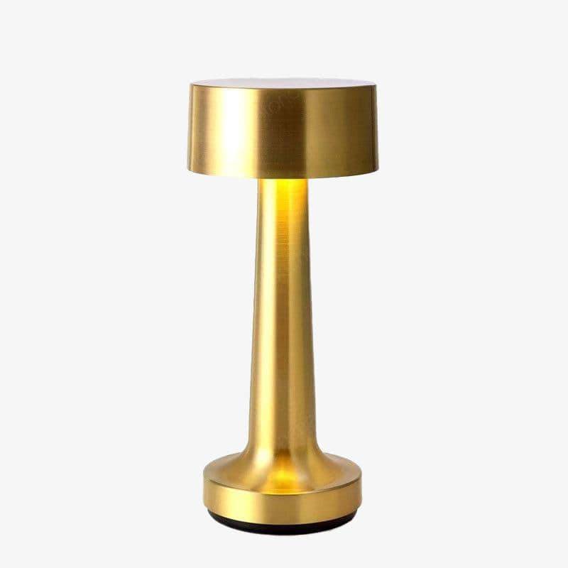 Lampe à poser design en métal - Formes arrondies LED