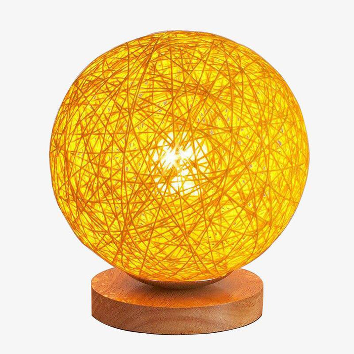 Lampe à poser LED Wicker Bamboo Glow