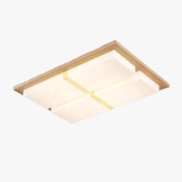 Plafonnier LED en bois SinFull