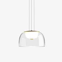 Suspension LED en verre Design - Formes Arrondies