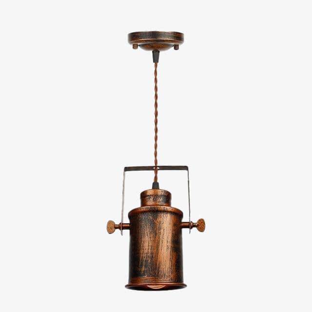 Suspension LED Rusty Metal