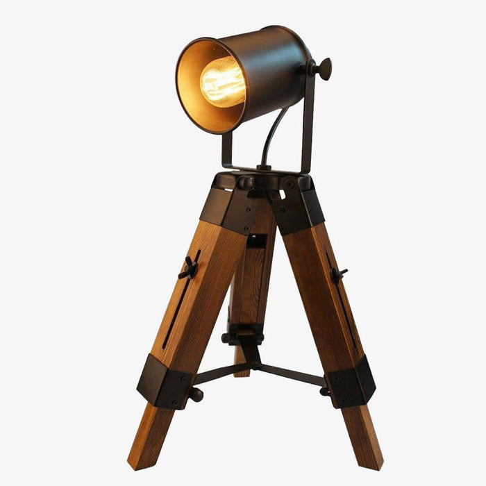 Lampe à poser rétro Country Tripod LED