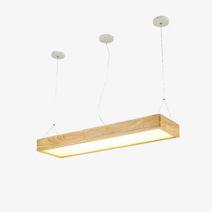 Lustre moderne à LED en bois massif Fly