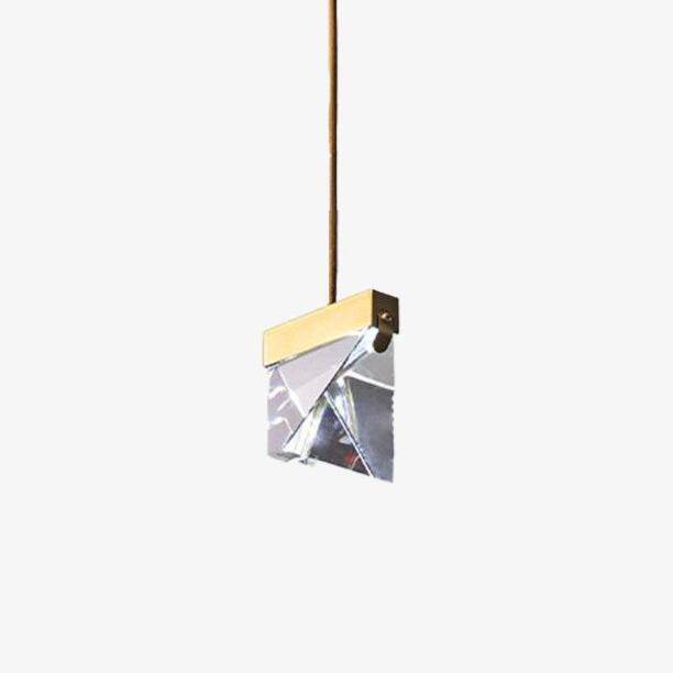 Suspension LED en verre cristal Full Luxe
