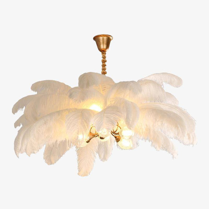 Suspension LED "Plumes Festives"