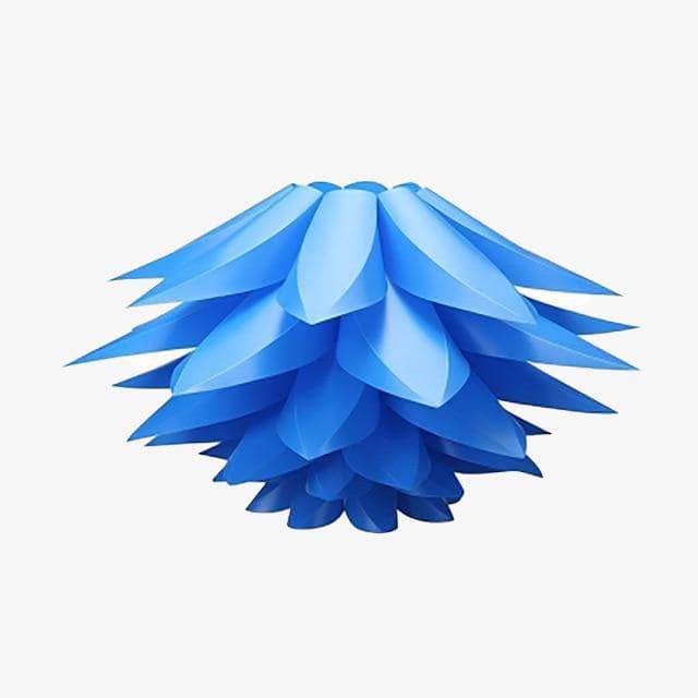 Suspension Puzzle en Forme de Fleur Blanche