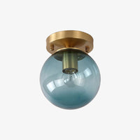 Plafonnier Luxury Diara en verre moderne