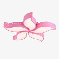Plafonnier LED "Fleurs Enchantées" pour Enfants