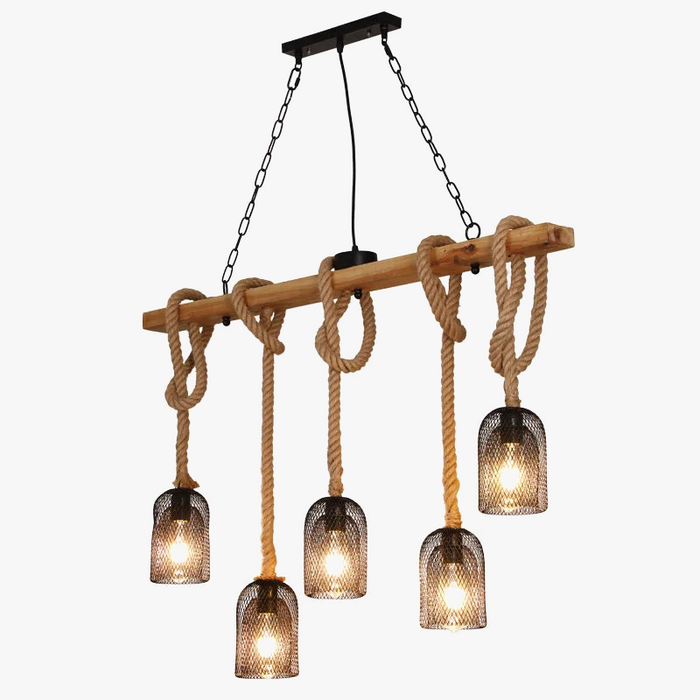 Suspension Loft lampe - Vintage lustre éclairage 