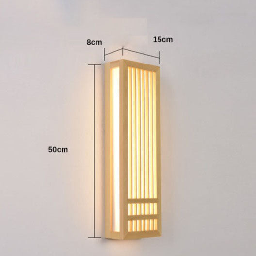 Applique murale LED japonaise Pastor