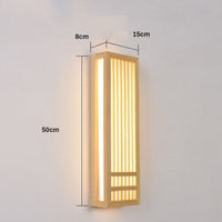 Applique murale LED japonaise Pastor
