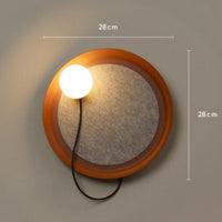 Applique murale LED ronde moderne "Barp"