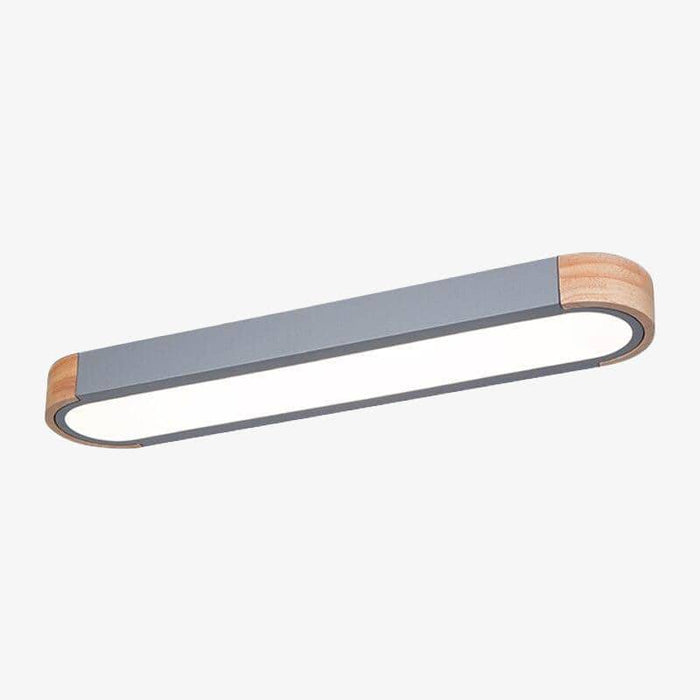 Plafonnier Loft : LED en bois aux formures arrondies