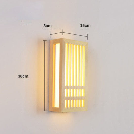 Applique murale LED japonaise Pastor
