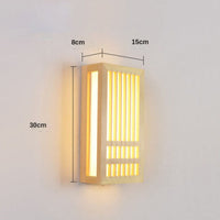 Applique murale LED japonaise Pastor