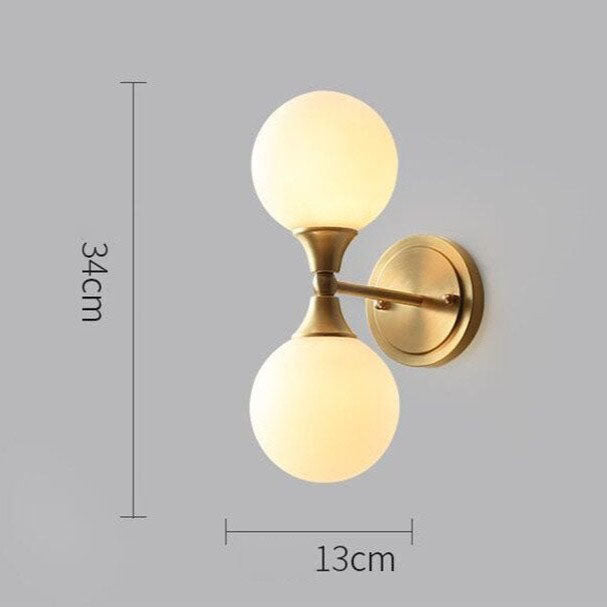 Applique murale LED Delly Glass Balls