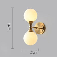 Applique murale LED Delly Glass Balls