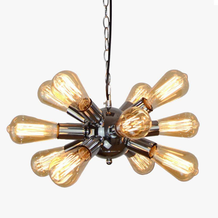 Suspension Boule Chrome Multi-Lumière