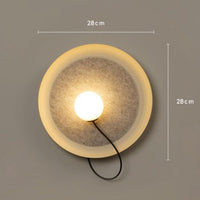 Applique murale LED ronde moderne "Barp"