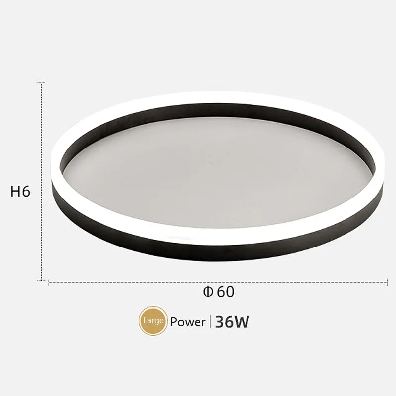 Plafonnier LED Moderne pour Salon, Salle à Manger, Cuisine et Chambre