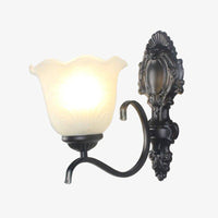 Applique murale rétro LED - Country noir